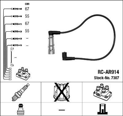 RC-AR914 ATEŞLEME KABLOSU - NGK