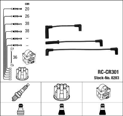 RC-CR301 ATEŞLEME KABLOSU - NGK