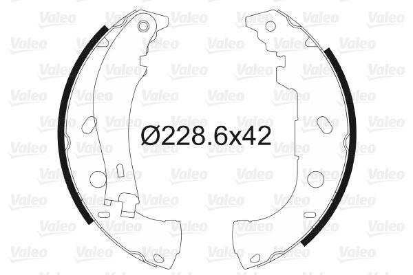 FREN BALATASI PABUCLU PALIO 1.6 99 - WEEKEND 1.2 1.6 97 - MAREA WEEKEND 99 - - VALEO - OEM 77362284