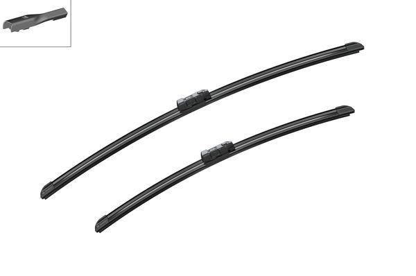 SİLECEK AEROTWİN SETİ - [625/500 MM] VOLVO S90 V90 XC90 (03/2015 > ) PORSCHE TAYCAN (2019=> AUDI A6 A7 A8 Q3 Q5 Q8 (2019=> - BOSCH - OEM 31349377