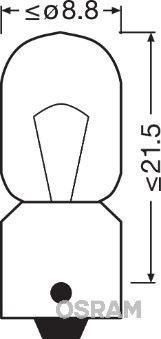 BLİSTER AMBALAJ - AMPUL 24V 53 4W PARK (SARSINTIYA - OSRAM