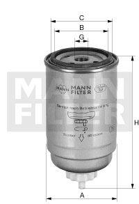 YAKIT FİLTRESİ CASE (IH) — MANN WK9190X - MANN - OEM J991350