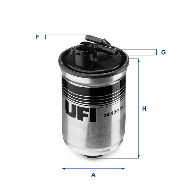 YAKIT FİLTRESİ — UFI 2443000 - UFI