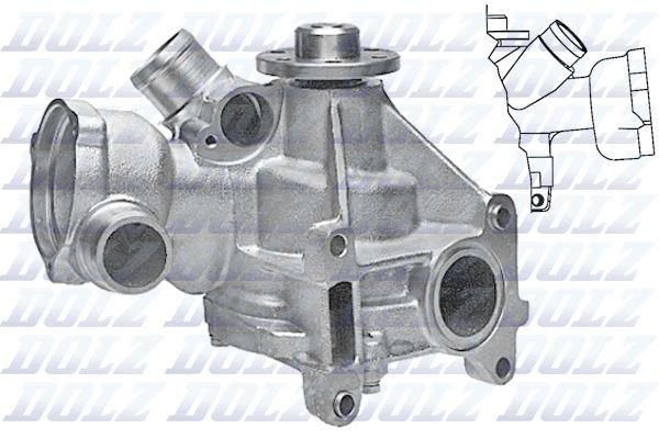 DEVIRDAIM POMPASI MERCEDES M103 W201 W124 S124 C124 W126 W463 W126 R107 R129 - DOLZ - OEM A1032003701