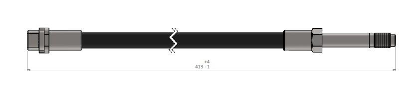 FREN HORTUMU ON MERCEDES B905 B667 B668 B670 - CAVO - OEM A9054280035