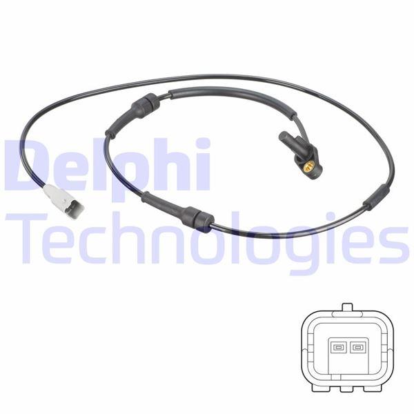 ABS HIZ SENSÖRÜ CITROEN BERLİNGO-PARTNER ORİGİN-RANCH 06-1996-12-2015 - DELPHI - OEM 4545C8
