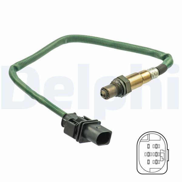 OKSIJEN SENSORU (KAT. ONCESI) MERCEDES W169 W176 W203 W204 C117 C219 W211 W212 X204 W164 W639 B906 - DELPHI - OEM A0035427018