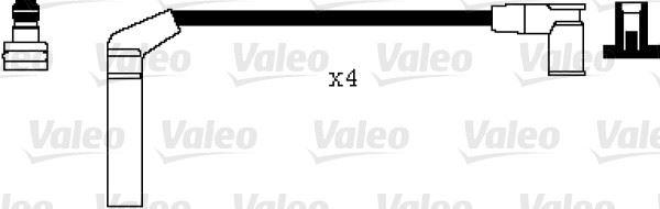 BUJİ KABLO TAKIMI FORD KA 95> 1.3 - VALEO - OEM XS6F