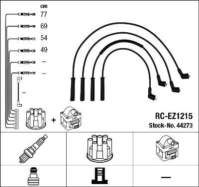 RC-EZ1215 ATEŞLEME KABLOSU - NGK