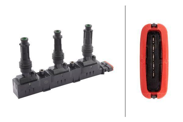 ATEŞLEME BOBİNİ  CORSA-B CORSA-C   X10XE  Z10XE       1208306 - HELLA - OEM 5DA