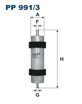 YAKIT FİLTRESİ AUDI A7 (4GA/GF) 3.0 TDI 245HP 10/10- - FILTRON - OEM 4G0127400C
