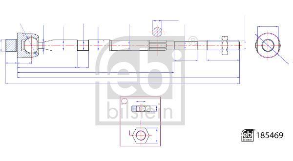 ROT MİLİ SUZUKI - FEBI - OEM 4883052R00