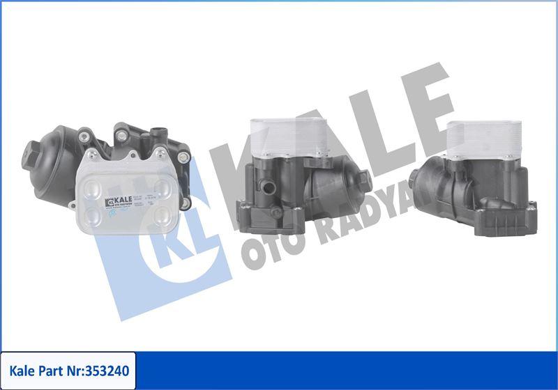 YAG SOGUTUCU KOMPLE SEAT IBIZA IV - SKODA FABIA II ROOMSTER 10 15 - VOLKSWAGEN POLO 09- 1.2TD - KALE - OEM 03P115389