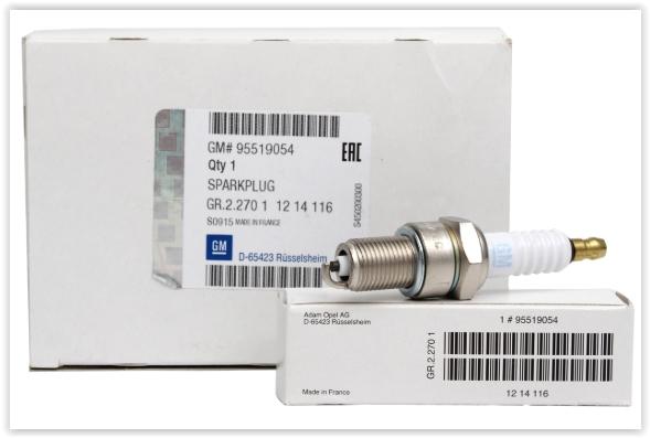 (ÜRETİME KAPALI ÜRÜN) BUJI TEK TIRNAK ASTRA F 92>98 VECTRA A 89>95 CORSA B 93>02 - GM - OEM 9012097
