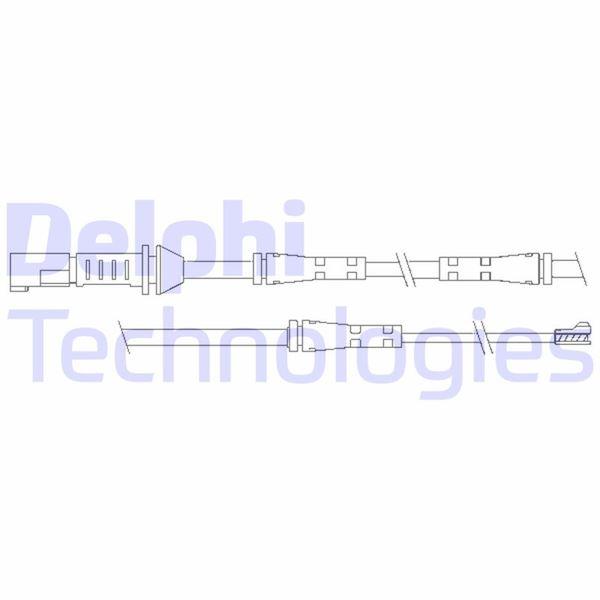 BALATA FISI ON BMW F20 F21 F22 F23 F87 F30 F31 F34 F35 F80 F32 F33 F36 F82 F83 - DELPHI - OEM 34356792289