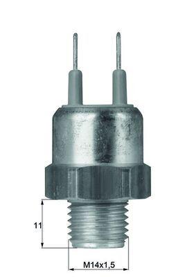 FAN MÜŞÜRÜ BMW 5 (E28) 50-55C - MAHLE