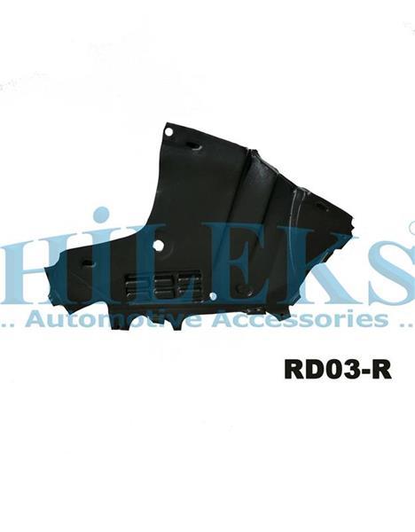 TAMPON ALT KORUYUCU ÖN SAĞ DACIA DUSTER — HILEKS RD03R - HILEKS - OEM 8200595807