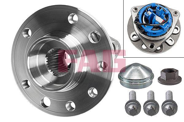 ÖN TEKER PORYASI (RULMANLI) VECTRA C 1.6 16V-1.9 CDTI-2.0 DTI-3.0 CDTI-SIGNUM 1.9 CDTI ABS`Lİ (5 BİJON) - FAG - OEM 1603255
