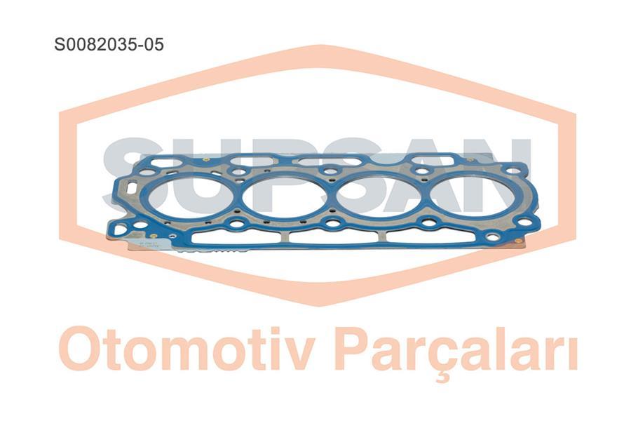 SILINDIR KAPAK CONTA MLS 5 CENTIK P206 P307 P406 1.6HDI 16V DV6 FOCUS 1.6 TDCI 16V - SUPSAN - OEM 0209.AP