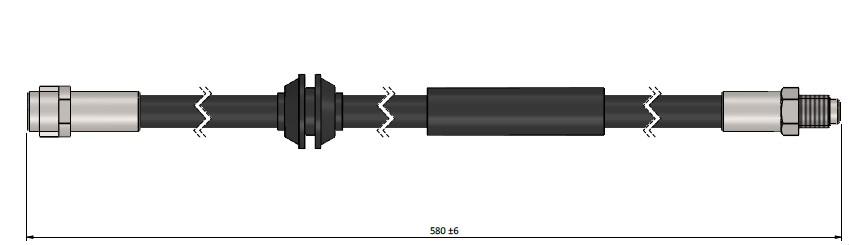 FREN HORTUMU ON MERCEDES R-CLASS W251 07>14 - CAVO - OEM A2514200348