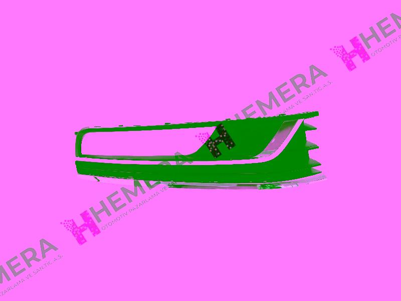 SİS FAR IZGARASI SAĞ SİSLİ NİKELAJLI VOLKSWAGEN PASSAT 2010-2015 - GORDON - OEM 3AA854662A9B9