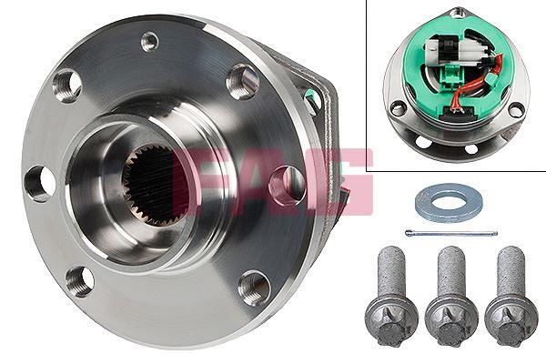 ÖN TEKER PORYASI RULMANLI ASTRA G-ZAFIRA 1.6-1.8-1.7CDTI-2.0CDTI <=05 ABS`Lİ (4 DELİK) 25.4x25.4x116 - FAG - OEM 13123486
