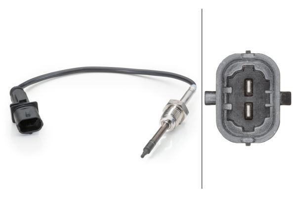 EGZOZ SICAKLIK SENSÖRÜ ASTRA J 09>14 CORSA D 06>14 MERIVA B 10>14 AVEO 11>15 1.3 DTE-DTC-DTR - HELLA - OEM 55564977