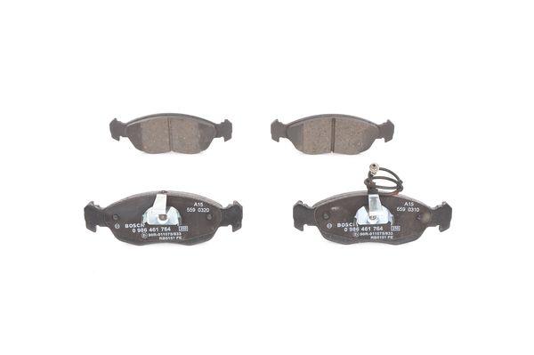 ÖN FREN BALATASI (FİŞSİZ) PEUGEOT P106 93>04 P205 87>90 P306 (93-01) CITROEN XSARA (97>05) SAXO 96>03 (247mm) - BOSCH - OEM 4253.16
