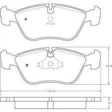 FREN DISK BALATASI ON V70 1997 - VALEO - OEM 9485267
