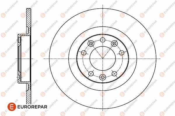 ARKA FREN AYNASI OPEL ASTRA L 21> GRANDLAND 17> VIVARO C 19> ZAFIRA LIFE 19> JUMPY III 16> C4 18> C5h 21> C5 AIRCROSS 18> EXPERT 16> 508 18> 5008 16> 308 II-III 14> 3008 16> (290x35x5DL DOLU) - EUROREPAR - OEM 1609583080