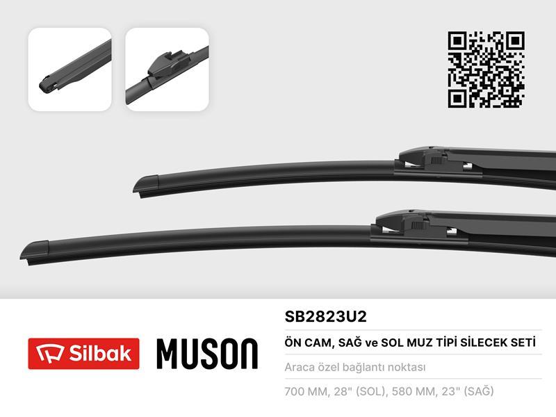 SİLECEK SÜPÜRGESİ 700/580MM (MUZ TİPİ) CIVI SEDAN [FD] (01/06-12/07)-CIVI HATCHBACK EU [FK/FN] (01/0 6-12/11) - SILBAK