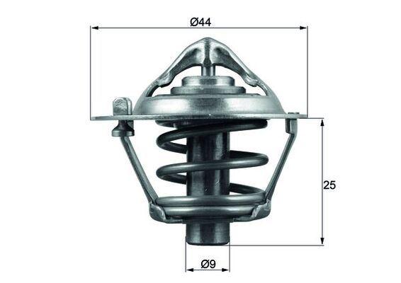 TERMOSTAT CHEVROLET KALOS AVEO 1.2 8V 16V SPARK-MATIZ 0.8 05>11 - MAHLE - OEM 94580182