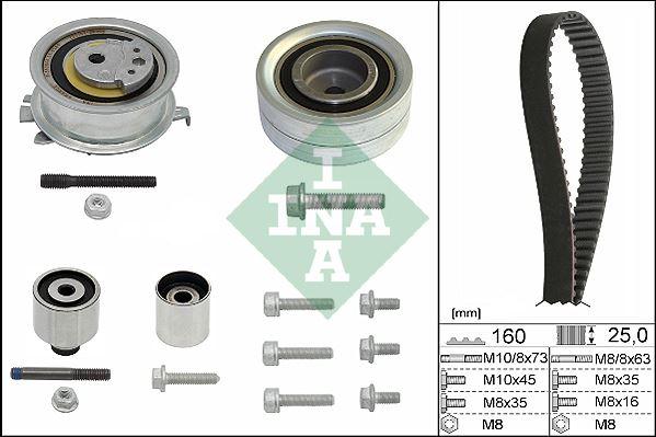 DEVIRDAIMLI TRIGER SETI CRAFTER TRANSPORTER T6 JETTA CADDY POLO PASSAT 1.6-2.0 TDI A3 (CAYB-C-D-CAAB - INA - OEM 03L198119A