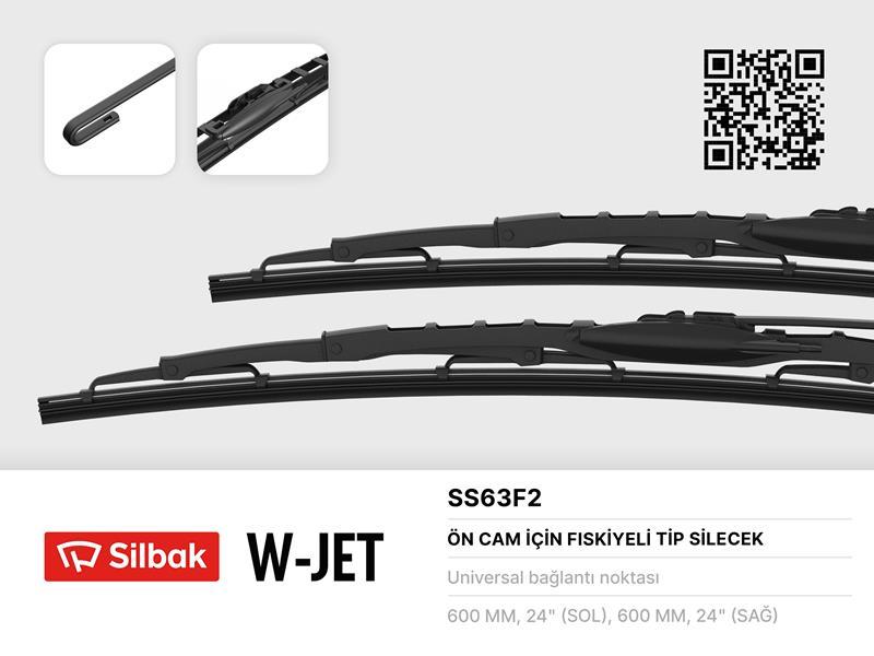 SİLECEK SÜPÜRGESİ 600mm FİSKİYELI DAF LF45/LF55 01- RENAULT MIDLUM 00> - SILBAK
