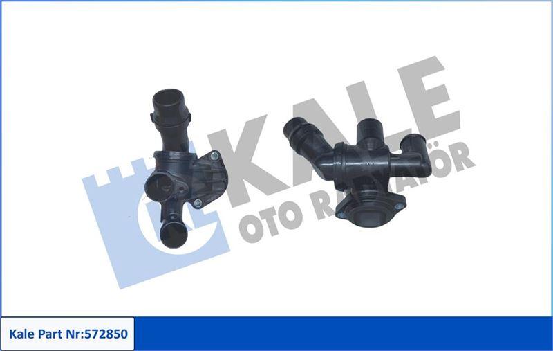KOMPLE TERMOSTAT-PLASTİK GÖVDELİ 87°C AUDI A4-A6-SEAT EXEO - KALE - OEM 06D121111G