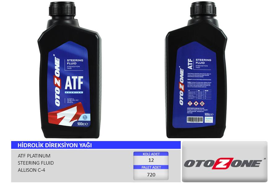 HİDROLİK DİREKSİYON YAĞI ATF 900 ml. PREMIUM - OTOZONE - OEM 93165290