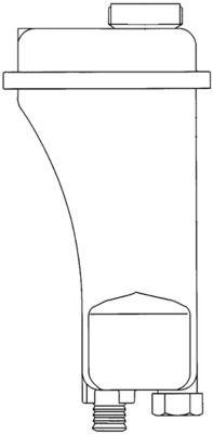 RADYATOR SU DEPOSU BMW M50 M52 E36 E39 E38 - MAHLE - OEM 17111723520