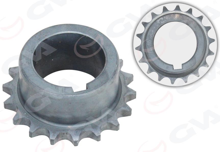 KRANK DİŞLİSİ P106-P206-P207-P208-P307-P308-P2008-PARTNER-BERLINGO-C2-C3-C4-JUMPY 1.4İ (TU3JP) - GVA - OEM 0513.83