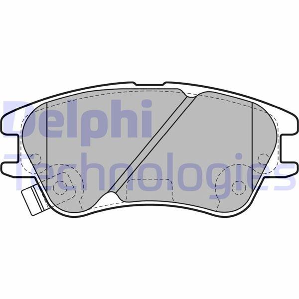 FREN BALATASI ON (104mm) ATOS 1.0I  01-  ABS LI - DELPHI - OEM 5810102A10