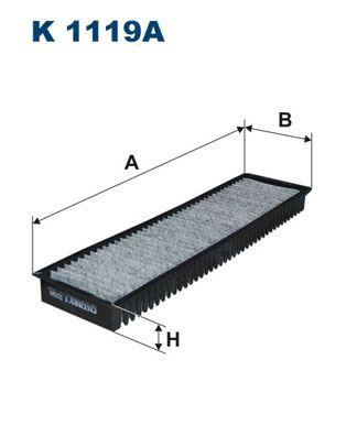 POLEN FILTRESI MINI R50 R52 R53 R56 KARBONLU - FILTRON - OEM 64319257505