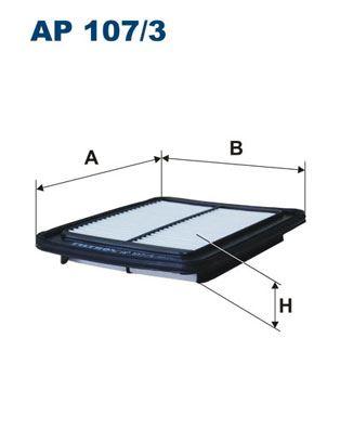 HAVA FİLTRESİ HYUNDAI İ10 1.1 12V 2011=> - FILTRON - OEM 281130X000