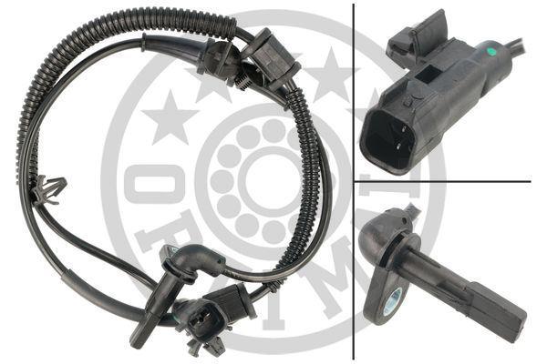 ABS TEKERLEK HIZ (DEVİR) SENSÖRÜ ÖN SAĞ-SOL ASTRA J-CRUZE 1.4-1.4 T-1.6-1.6 T 09=> - OPTIMAL - OEM 1247004