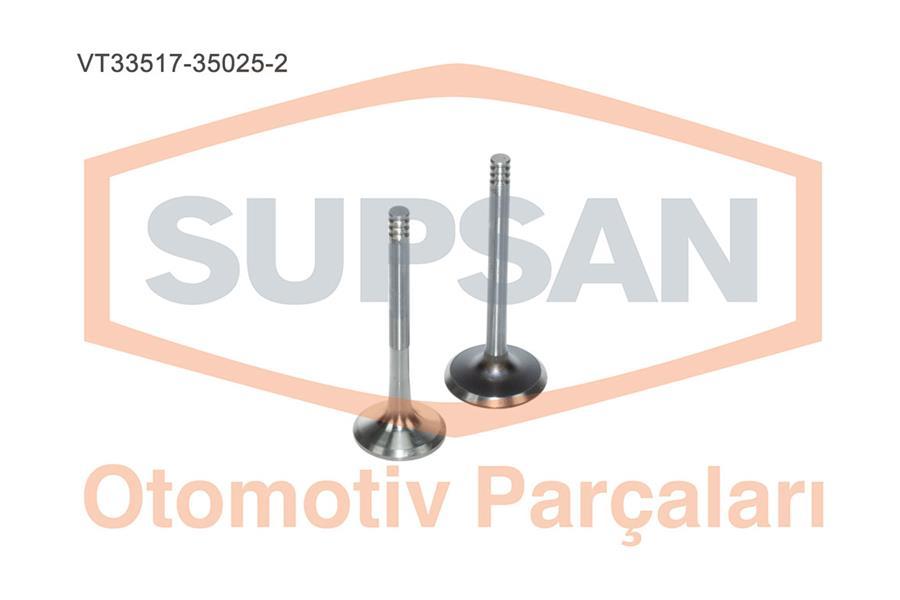 SUBAP TAKIMI POLO A2 1.4TDI AMF (3 SILINDIR) (6 SUBAP) - SUPSAN - OEM 038109611F