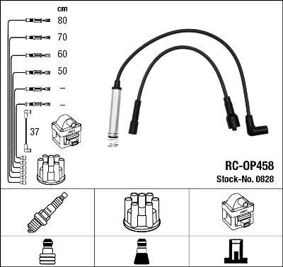 RC-OP458 ATEŞLEME KABLOSU - NGK