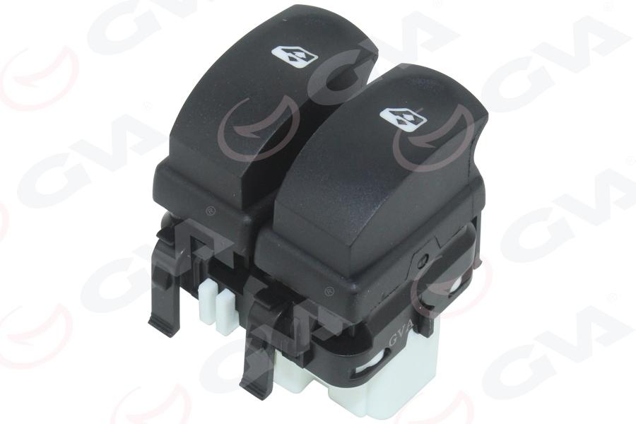 CAM AÇMA/KAPAMA ANAHTARI ÇİFTLİ ÖN SOL RENAULT CLIO III 05> MODUS 04> 10 FİŞLİ - GVA - OEM 8200214943