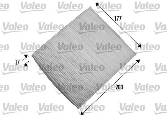 POLEN FİLTRESİ PANDA II 1.1-1.2-1.3 JTD 03=> KA II 08=> 500C 1.3D 09=> - VALEO - OEM 46723321