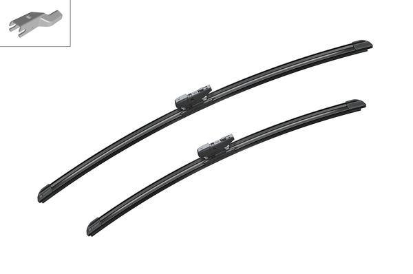 SILECEK SUPURGESI TAKIMI 600mm / 500mm LAND ROVER DISCOVERY V L462 RANGE ROVER L405 L494 - BOSCH - OEM LR083266