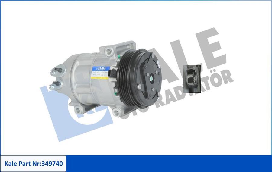 KLİMA KOMPRESÖRÜ FIAT EGEA 16> 500L 14> 0.9T 1.4 - KALE - OEM 52003012