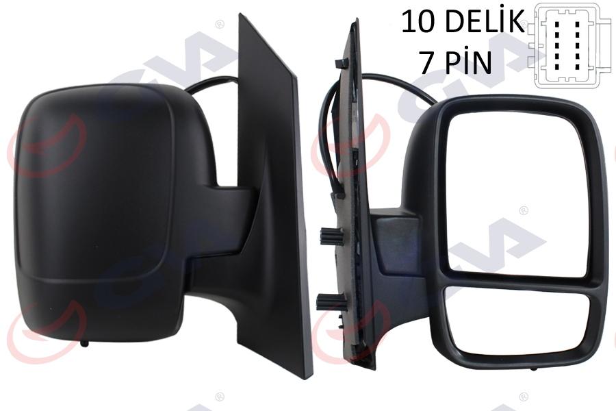 DIŞ DİKİZ AYNASI SAĞ SCUDO-EXPERT 07> ELEKTRİKLİ+ISITMALI+SENSÖRLÜ+KONVEKS 7 FİŞ VM-6116EHSR - GVA - OEM 8153.K7