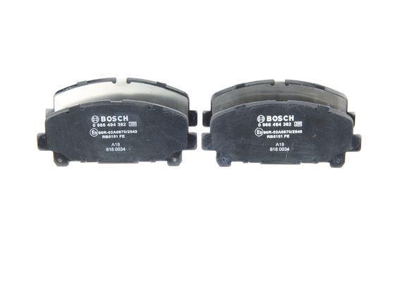 ÖN BALATA HONDA ACCORD IX (CU) 2.0İ-2.4İ 2.2İDTEC 07/2008=> (TAM OTOMATİK) - BOSCH - OEM 45022TL0G50
